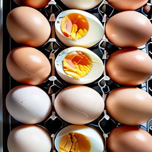 Hard-Boiled Egg Batch Processing for efficiency.