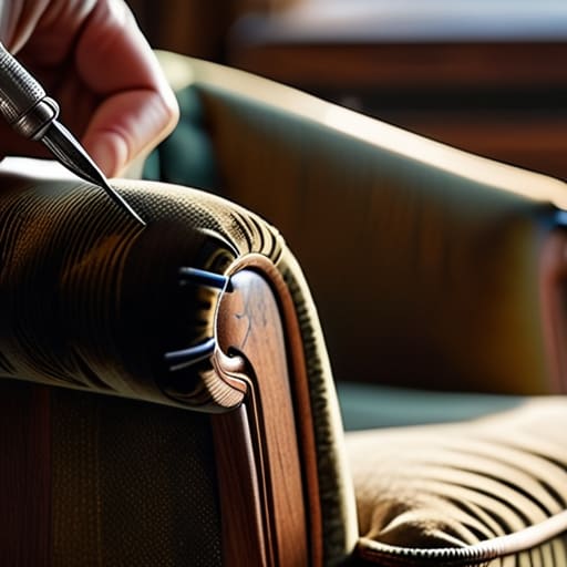 Removing Old Fabric From Furniture Without Making a Mess
