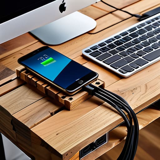 The Tech-Station Charging Hub cable organizer.