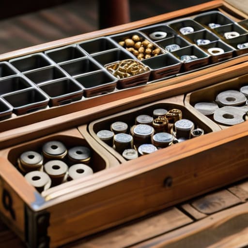 Rugged wooden crates for upcycled tech storage.