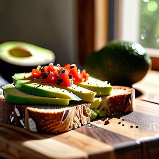 Savory Avocado Toast (The Non-Aesthetic Version)
