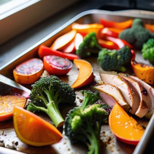 Sheet Pan Supremacy: easy roasted meal.