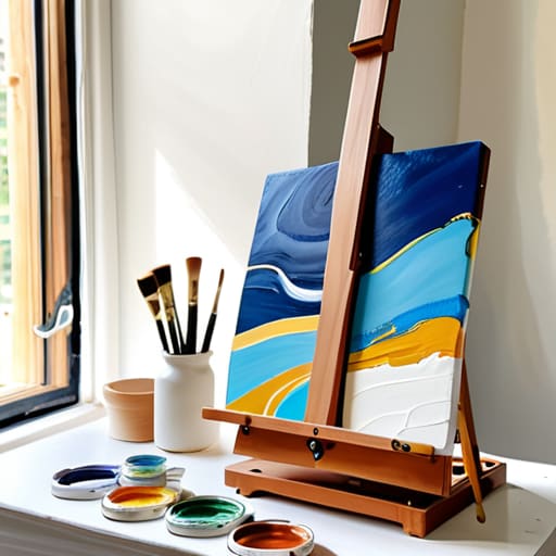 Simple Abstract Canvas Painting Methods Without the Mess