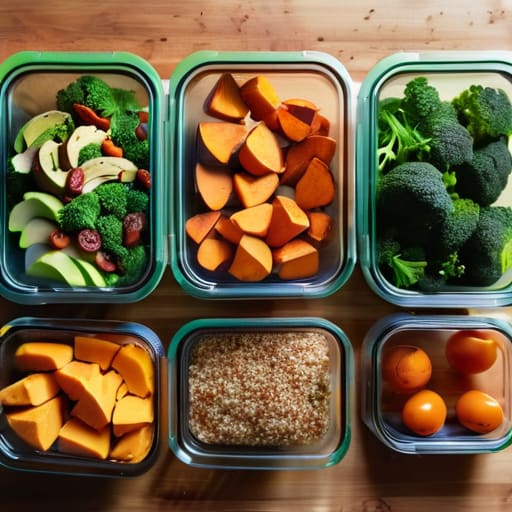 Healthy meal prep ideas for the week.