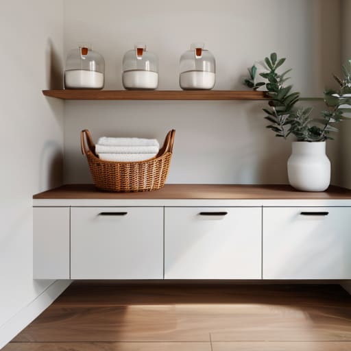 Effective laundry room organization storage solutions.